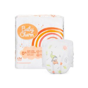 Baby Charm Plenky Super Dry Flex - vel. 5 Junior, 11 - 16 kg (34 ks)