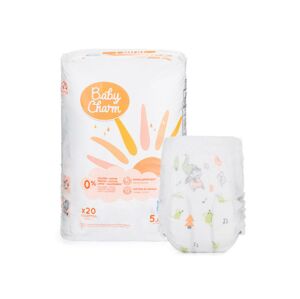 Baby Charm Plenky Super Dry PANT - vel. 5 Junior, 12 - 17 kg (20 ks)