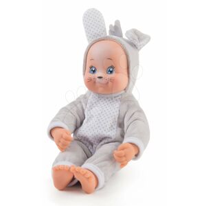 Panenka v kostýmu Zajíček Animal Doll MiniKiss Smoby 27 cm se zvukem od 12 měsíců