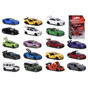 Autíčko prémiové Premium Cars Majorette kovové otevíratelné s odpružením a sběratelskou kartičkou 18 různých druhů