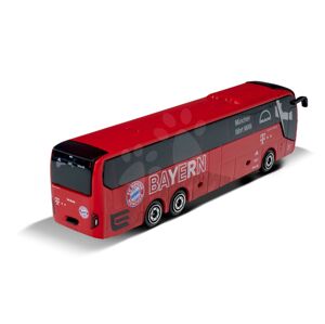 Autobus FC Bayern Man Lion's Coach L Supereme Teambus Majorette kovový s odpružením 13 cm délka