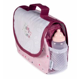 Přebalovací taška s pamperskou Violette Baby Nurse Smoby se 7 doplňky s nastavitelným popruhem