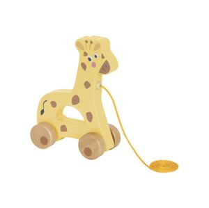 eliNeli Tahací hračka (dřevěná) - žirafa