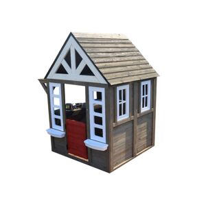 eliNeli Dětský dřevěný zahradní domek s kuchyňkou