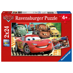 RAVENSBURGER PUZZLE 089598 Disney Pixar: Auta: Nové dobrodružství 2x24 dílků