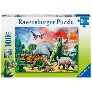 RAVENSBURGER PUZZLE 109579 Mezi dinosaury 100 dílků