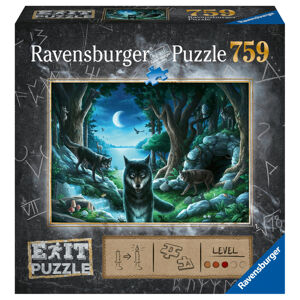 RAVENSBURGER PUZZLE 150281 Exit Puzzle: Vlk 759 dílků