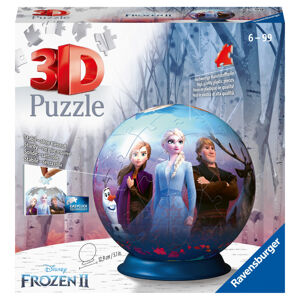 RAVENSBURGER 3D PUZZLE 111428 Puzzle-Ball Disney: Ledové království 2 72 dílků