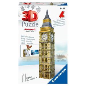 RAVENSBURGER 3D PUZZLE 112463 Mini budova - Big Ben 54 dílků