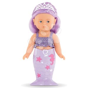 Panenka Mořská panna Naya Mini Mermaid Corolle s modrýma očima a fialovými vlasy 20 cm