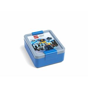 LEGO® City box na svačinu - modrá