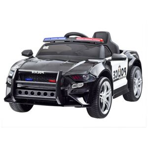 mamido Elektrické autíčko Policie USA černé