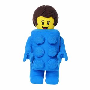 LEGO® plyšák Chlapec v převleku modré kostičky