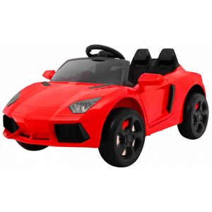 mamido Elektrické autíčko Future EVA kola červené BBH-1188