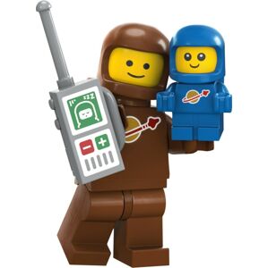 LEGO® Minifigures 71037 24. série - Vyber si minifigurku! LEGO® Minifigures 71037 24. série: Brown Astronaut and Spacebaby