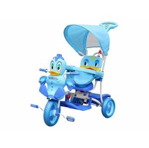 mamido Dětská tříkolka kačenka modrá