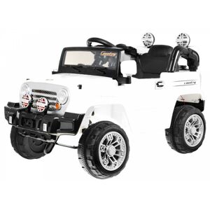 mamido Elektrické autíčko Jeep bílé