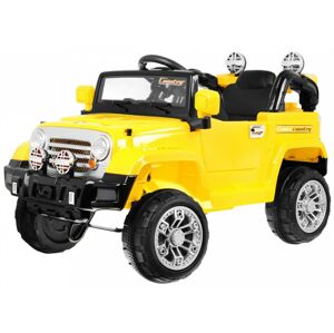 mamido Elektrické autíčko Jeep žluté
