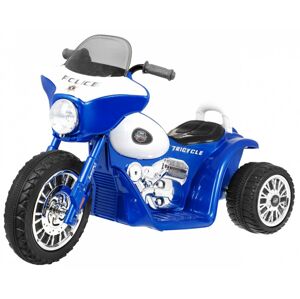 mamido Dětská elektrická motorka modrá