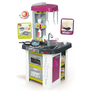 Smoby elektronická kuchyňka pro děti Tefal Studio Bubble 311027 fialová