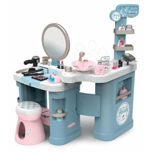 Kosmetický stolek elektronický My Beauty Center 3in1 Smoby kadeřnictví a kosmetika s nehtovým studiem a 32 doplňků
