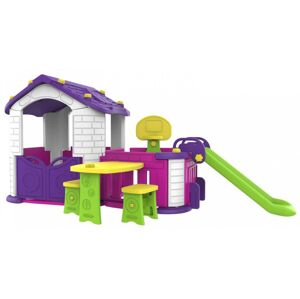 mamido  Dětský zahradní domeček 5v1 fialový
