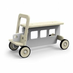 Planeco dřevěné odrážedlo auto barva: šedá