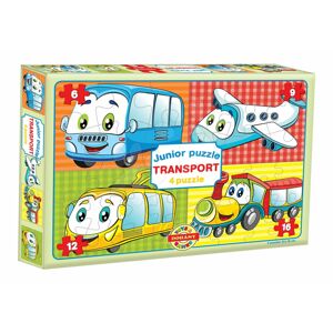 Dohány puzzle Junior Transport 4 Dopravní prostředky 502-3