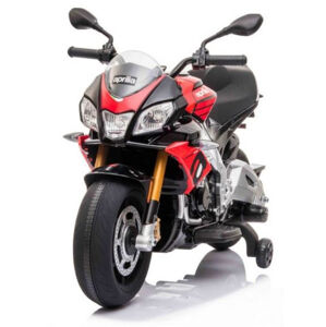 mamido  Dětská elektrická motorka Aprilia Tuono V4 červená