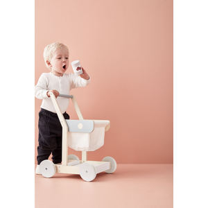 Kids Concept Dřevěný nákupní vozík
