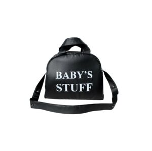 Ghetto Baby Přebalovací tašky s nápisem barva: černá