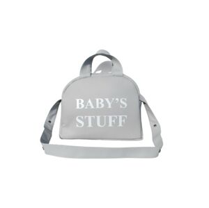 Ghetto Baby Přebalovací tašky s nápisem barva: šedá