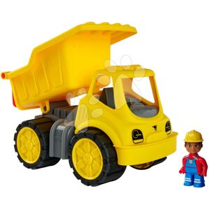 Nákladní auto Power Worker Dumper + Figurine BIG pracovní stroj 33 cm s gumovými koly od 2 let