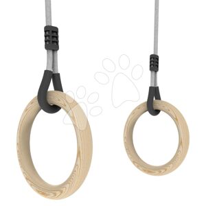 Gymnastické kruhy GetSet wooden gymnastics rings Exit Toys vhodné pro modely GetSet MB200 / MB300