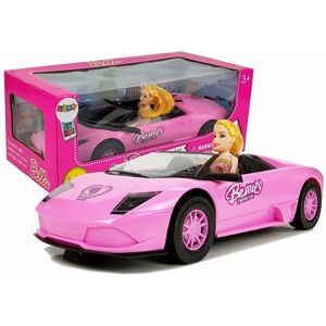 mamido  Panenka a autíčko kabriolet světle růžové