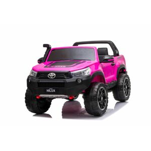 mamido  Dětské elektrické autíčko Toyota Hilux 4x4 růžové