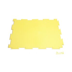 ELIS DESIGN Pěnová puzzle podložka barevná - vysoká barva: žlutá