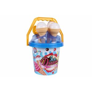 mamido  Sada bábovek zmrzlina s barevným kbelíkem