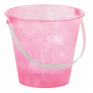 Écoiffier dětský kbelík s třpytkami 599-D růžový