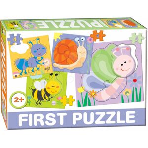 Dohány puzzle 4-obrázkové Baby First Brouci 639-4