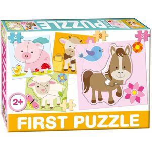 Dohány dětské puzzle 4-obrázkové Baby First Farma 639
