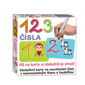 Naučná hra Čísla 123 Dohány česká verze od 3 let