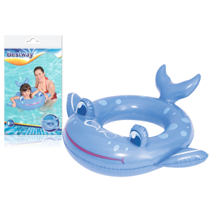 Bestway  Bestway Nafukovací plavecký kruh pro děti 84x71 cm velryba