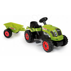 Smoby dětský traktor Claas GM 710107 zelený