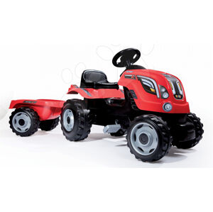Smoby traktor Farmer XL 710108 červený