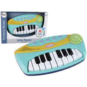 mamido  Dětské interaktivní piano modré