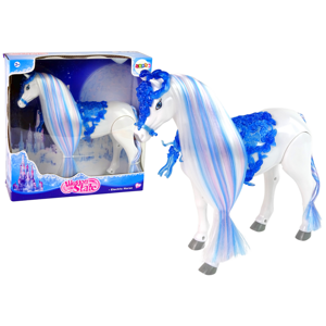 mamido  Pohádkový kůň pro panenky se zvuky bílý