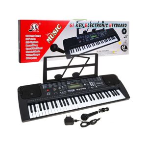 Mamido  Mamido Dětský keyboard s mikrofonem rádiem USB MP3 MQ6152