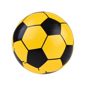 mamido  Gumový zahradní míč žlutý