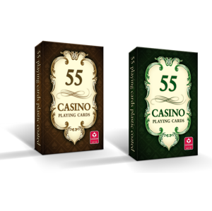 mamido  Hrací karty Casino 55 ks